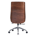 Reclining Office Chair with Integrated Comfortable Headrest