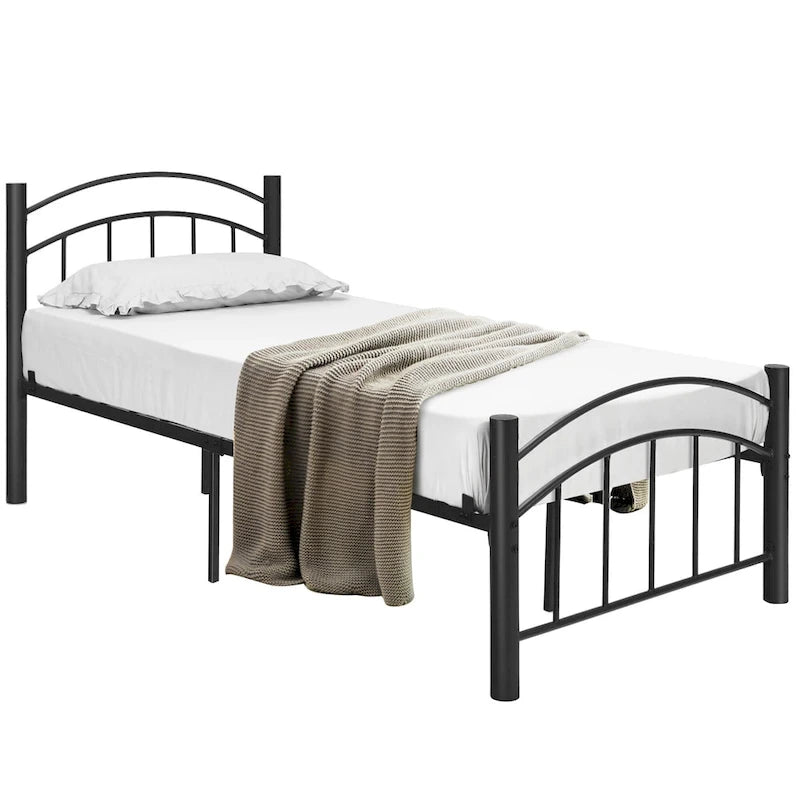 Twin/Full/Queen Size Metal Bed Frame Platform Mattress