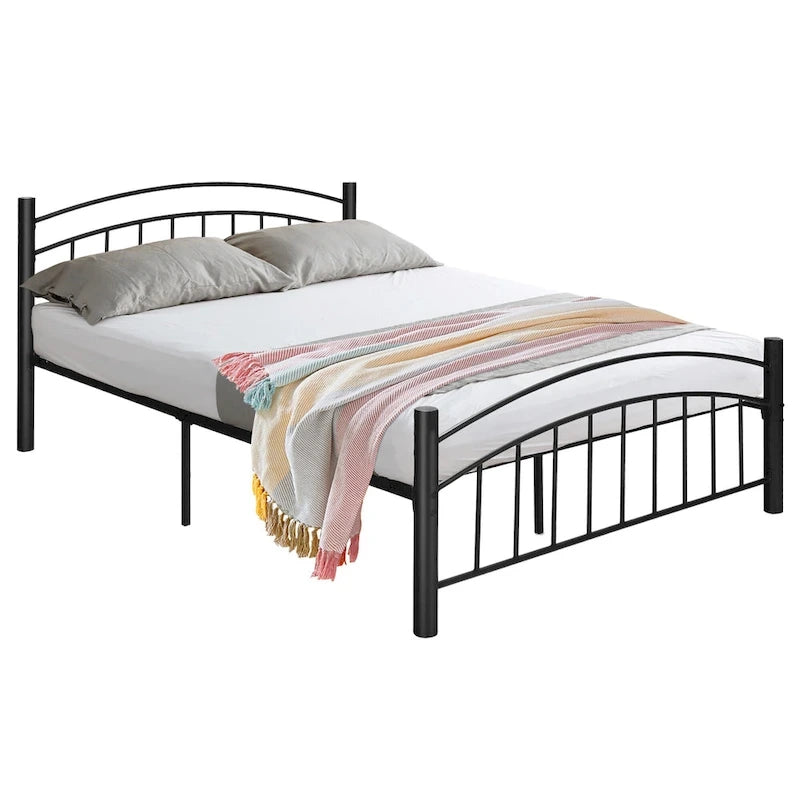 Twin/Full/Queen Size Metal Bed Frame Platform Mattress