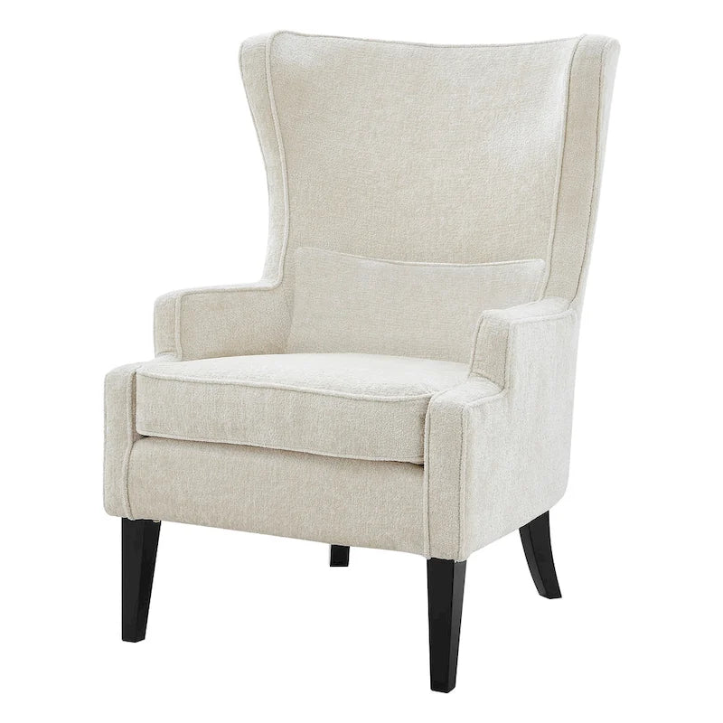 Fabric Wing Accent Arm Chair