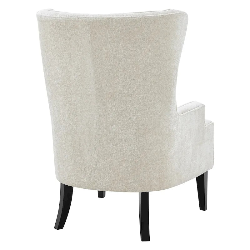 Fabric Wing Accent Arm Chair