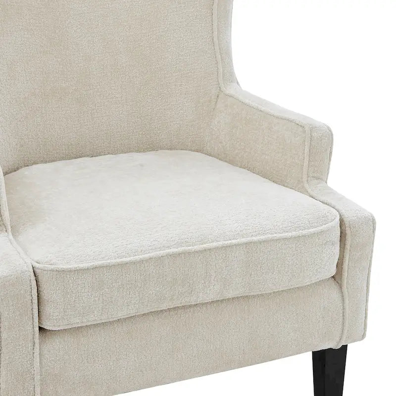 Fabric Wing Accent Arm Chair
