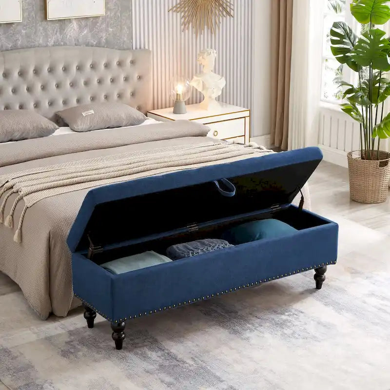 59 Bed Bench Ottoman with Storage