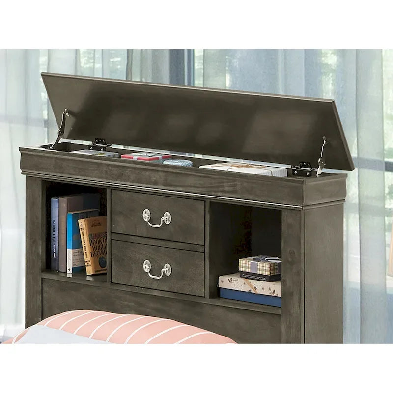Glory Furniture Louis Phillipe Storage bed