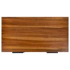 Brown Ombre Chest with Three Spacious Drawers
