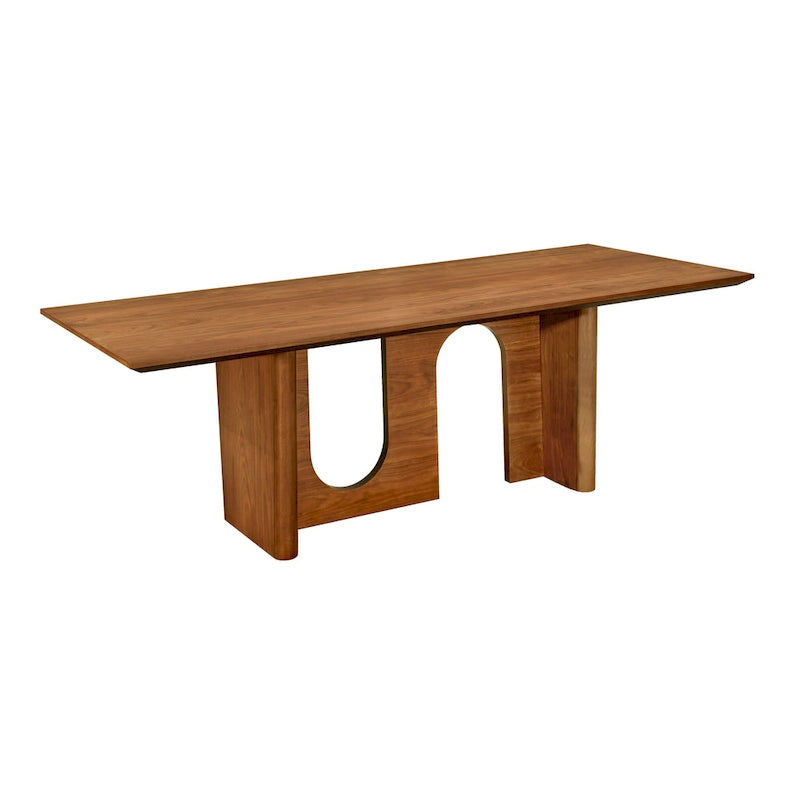 Walnut Rectangular Dining Table - 92W x 39.3D x 30H
