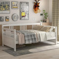 Multifunctional Solid Wood Daybed: Twin Size, Storage