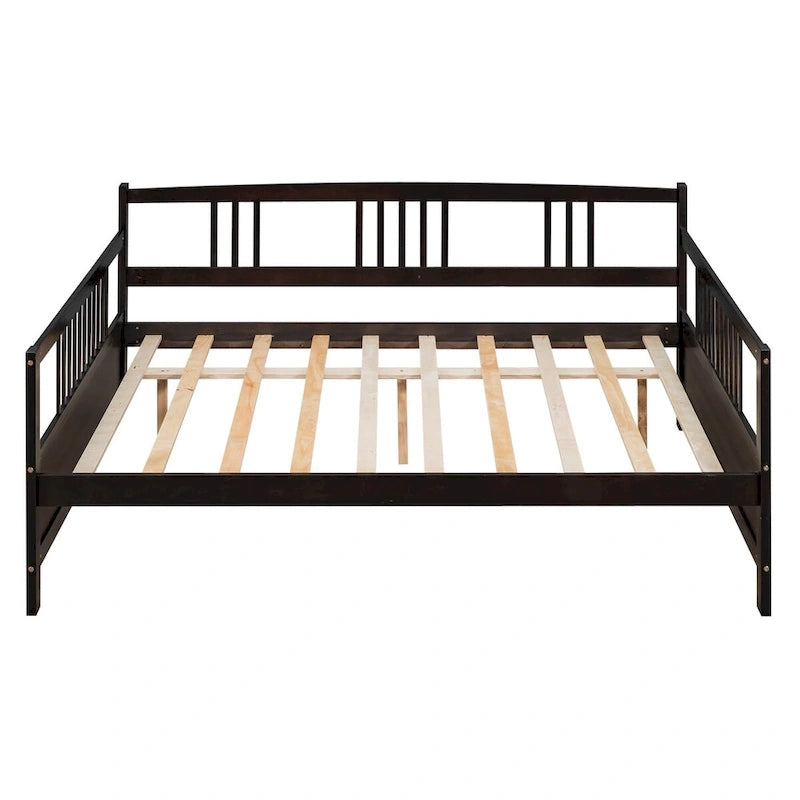 Multifunctional Solid Wood Daybed: Twin Size, Storage