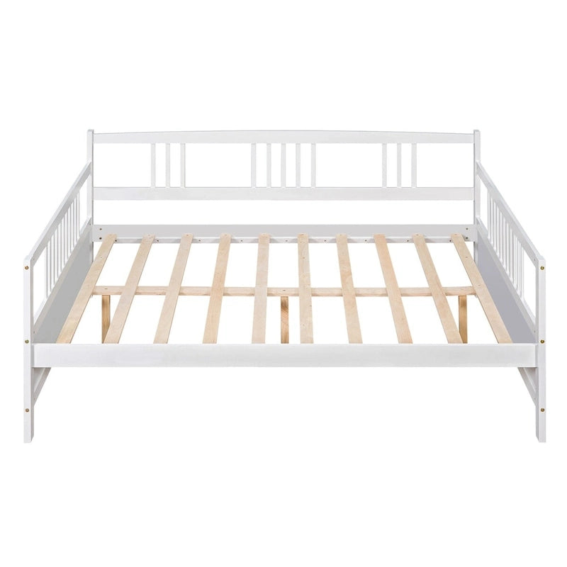 Multifunctional Solid Wood Daybed: Twin Size, Storage
