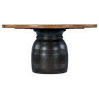 Round Dining Table with Urn-Inspired Pedestal Base - 60W x 60L x 30.5H