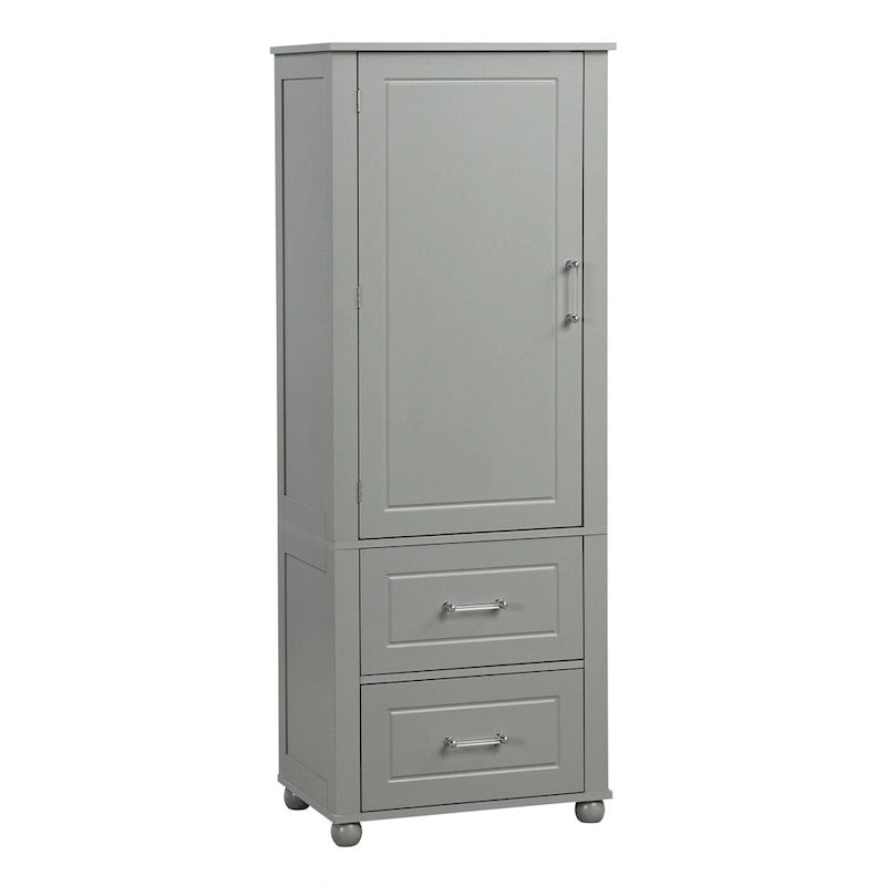 Tall Bathroom Storage Cabinet,Freestanding Storage Cabinet
