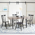 Mid-Century Industrial Rustic Dining Room Table - 59.1 W x 35.4 L x 29.5 H - 59Wx35Dx30H