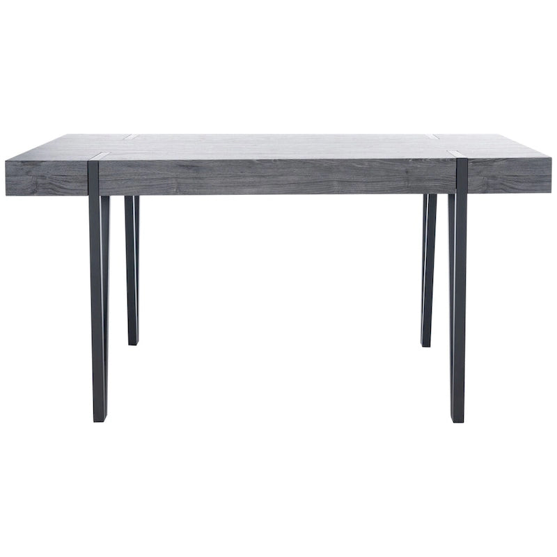 Mid-Century Industrial Rustic Dining Room Table - 59.1 W x 35.4 L x 29.5 H - 59Wx35Dx30H