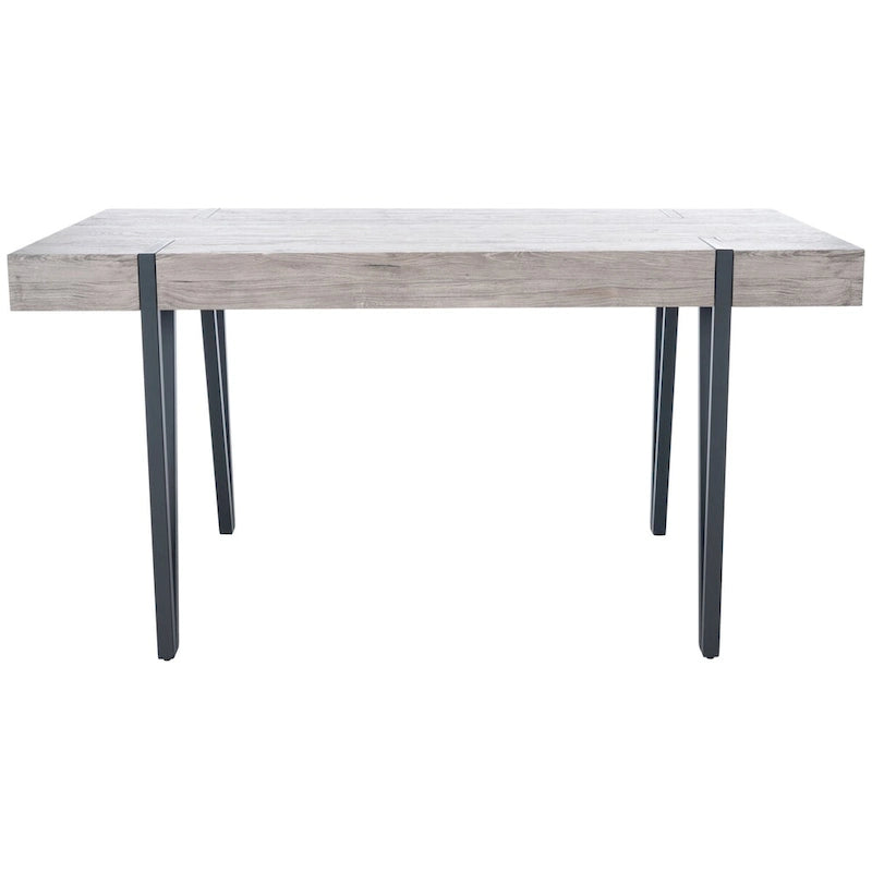 Mid-Century Industrial Rustic Dining Room Table - 59.1 W x 35.4 L x 29.5 H - 59Wx35Dx30H
