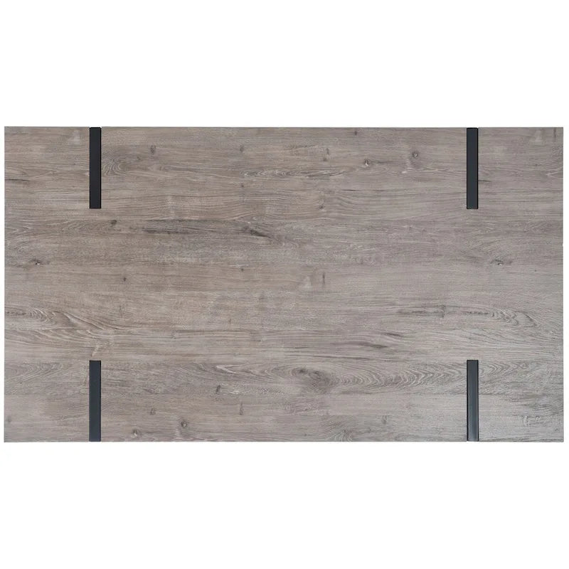 Mid-Century Industrial Rustic Dining Room Table - 59.1 W x 35.4 L x 29.5 H - 59Wx35Dx30H